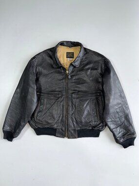 Vintage Avirex G-2 U.S. Navy Pure Leather Flight Jacket (Made in USA)